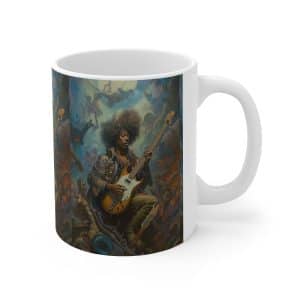 Legendary Jimi Hendrix Concert Mug: Music in Every Sip